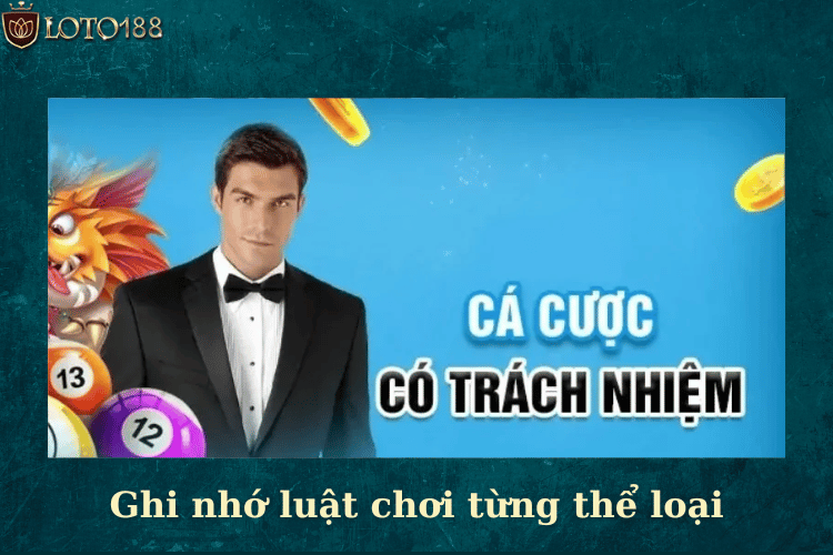 Ghi nhớ luật chơi từng thể loại